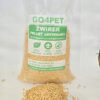 Żwirek drewniany GO4PET 15 kg - detal opakowania Detal opakowania żwirku drewnianego GO4PET 15 kg